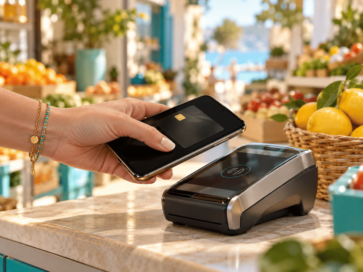 Kontaktlos mit der Bellver Card per Google Wallet an der Supermarktkasse bezahlen
