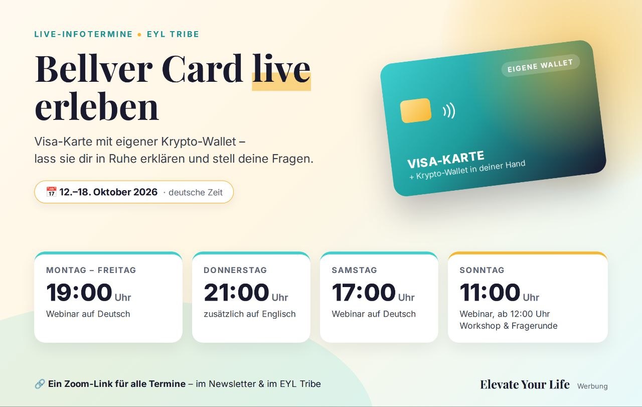 Bellver Card Webinar-Termine diese Woche